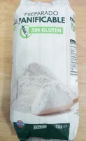 Preparado panificable sin gluten