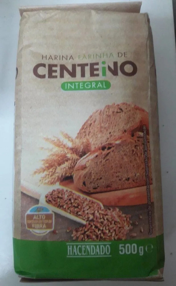 Harina de centeno integral