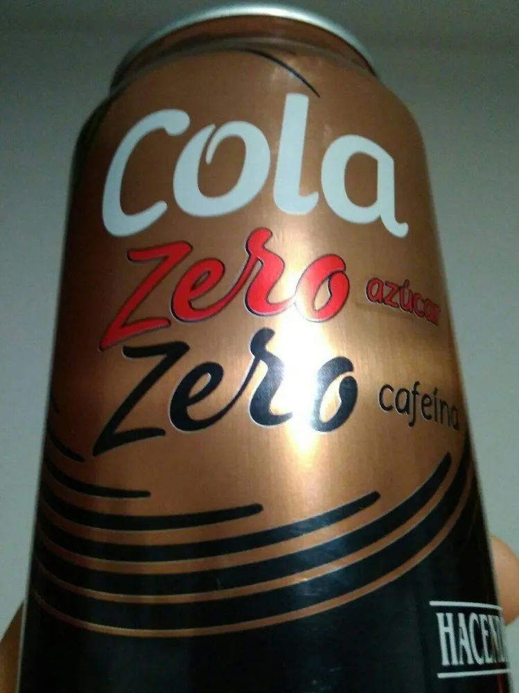 Cola Zero Zero