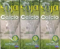Bebida de soja calcio