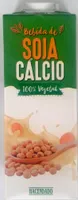 Bebida de soja con calcio
