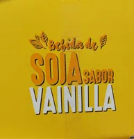 Bebida de soja sabor vainilla