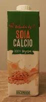 Bebida de soja calcio