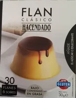 Flan Clásico - Hacendado - 30 g