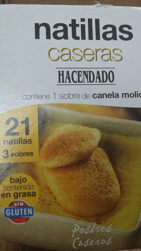 Natillas caseras
