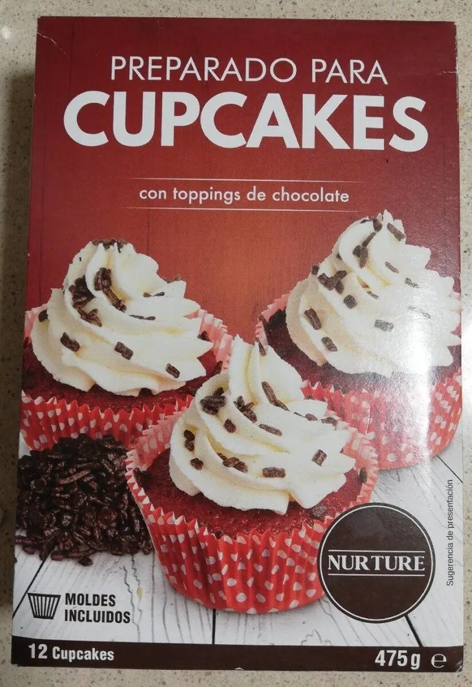 Preparado para cupcakes
