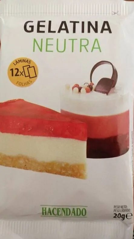 Gelatina neutra