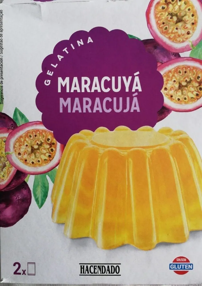 Gelatina Maracuyá