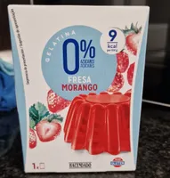 Gelatina fresa 0% azúcares