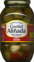 Aceituna verde gordal aliñada