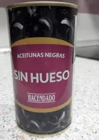 Aceitunas negras sin hueso