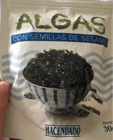 Algas con semillas de sésamo