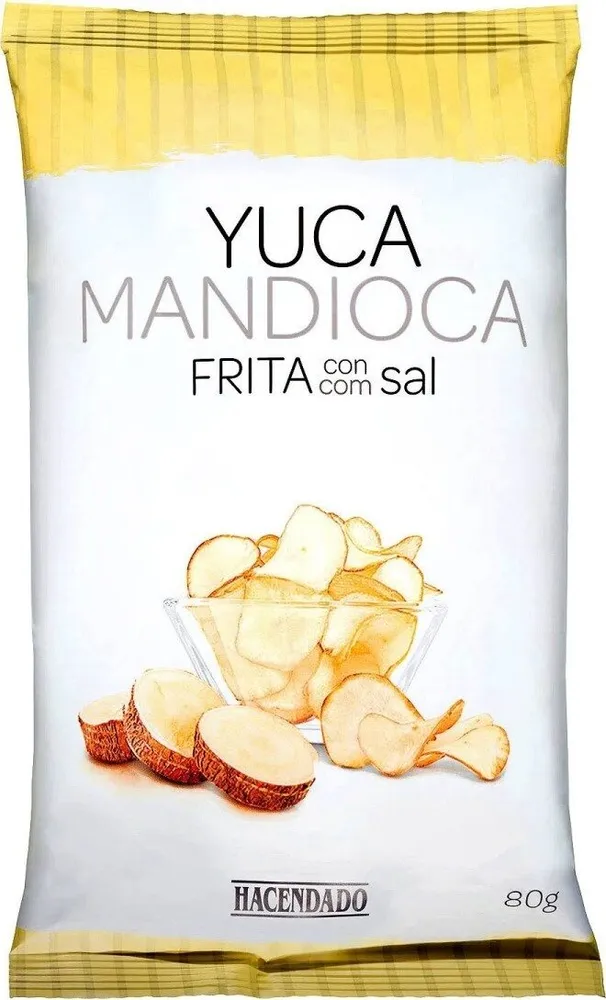 Yuca Mandioca frita con sal