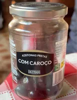 Azeitonas Pretas com Caroço