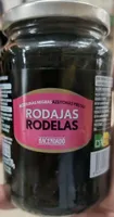 Aceitunas negras en rodajas