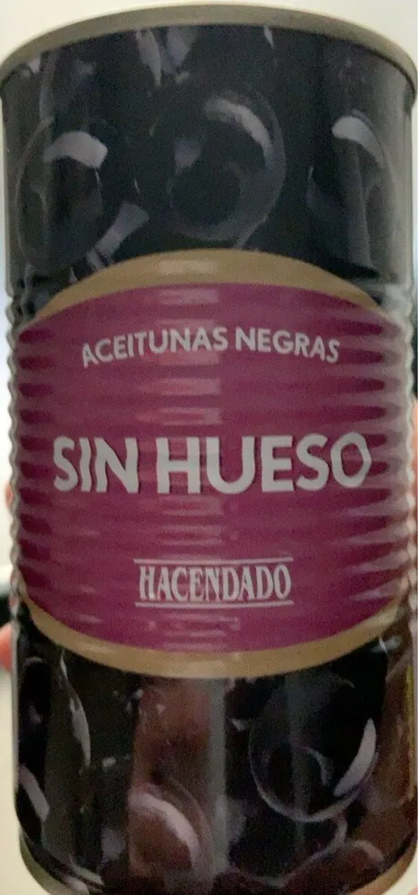 Aceitunas negras sin hueso