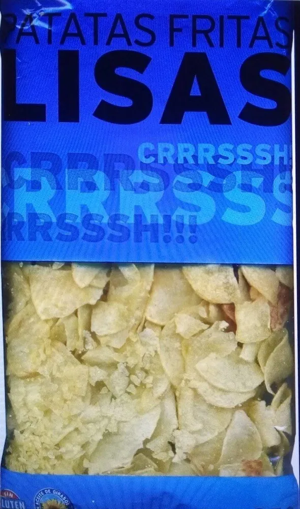 Patatas fritas lisas