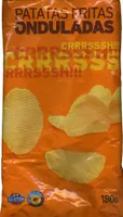 Patatas fritas onduladas