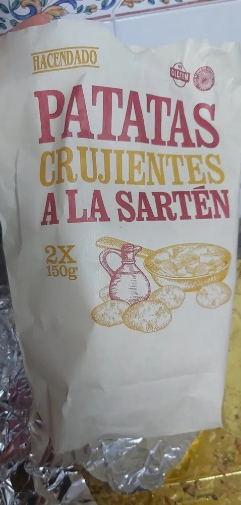 Patatas crujientes a la sartén