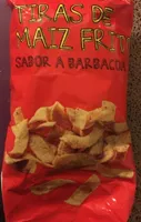 Tiras de maíz frito sabor barbacoa
