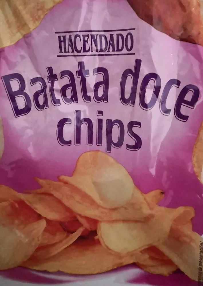Batata doce chips
