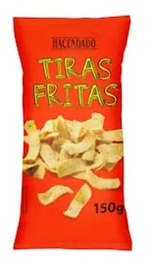 Tiras fritas sabor barbacoa