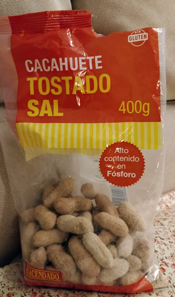 Cacahuete tostado sal