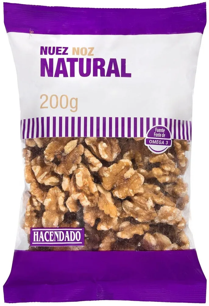 Nuez natural pelada