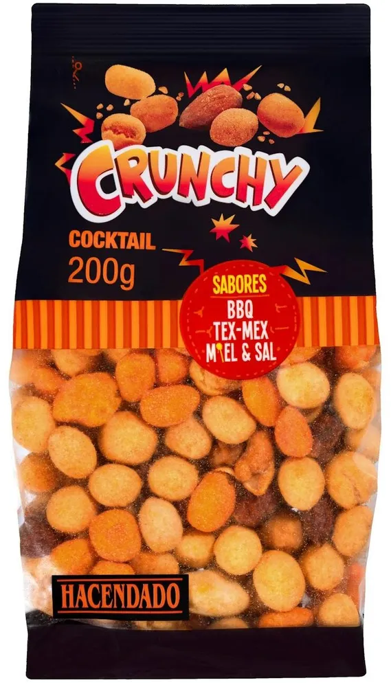 Cocktail crunchy sabores