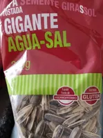 Pipa semente girassol tostada agua-sal
