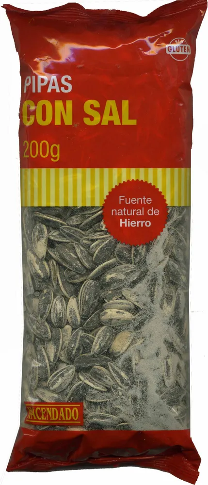 Pipas con sal