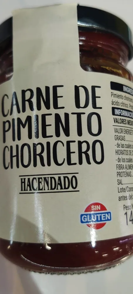 Carne de pimiento choricero