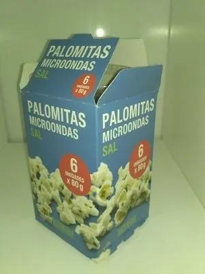 Palomitas microondas sal