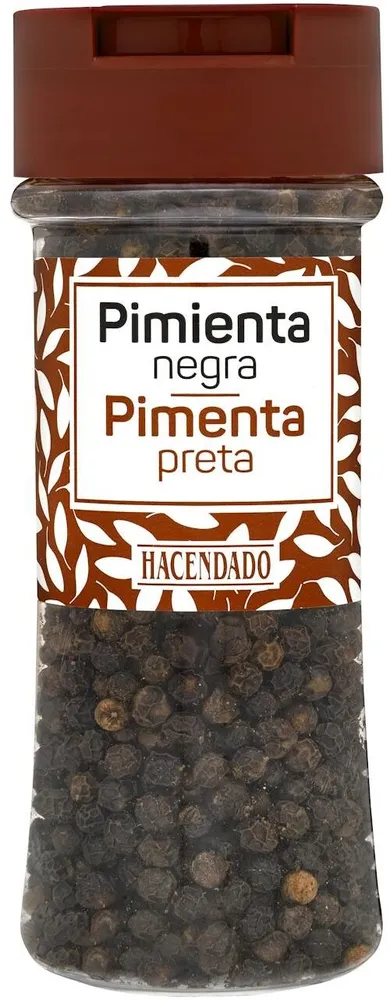 Pimienta negra en grano