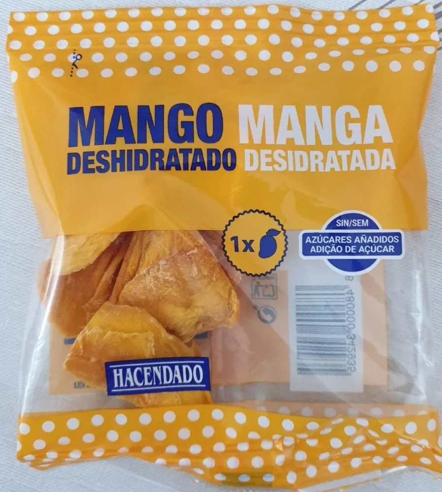 Mango deshidratado