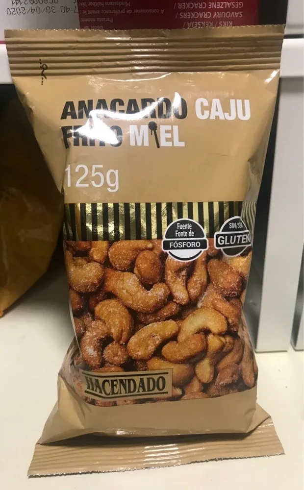 Anacardo frito miel