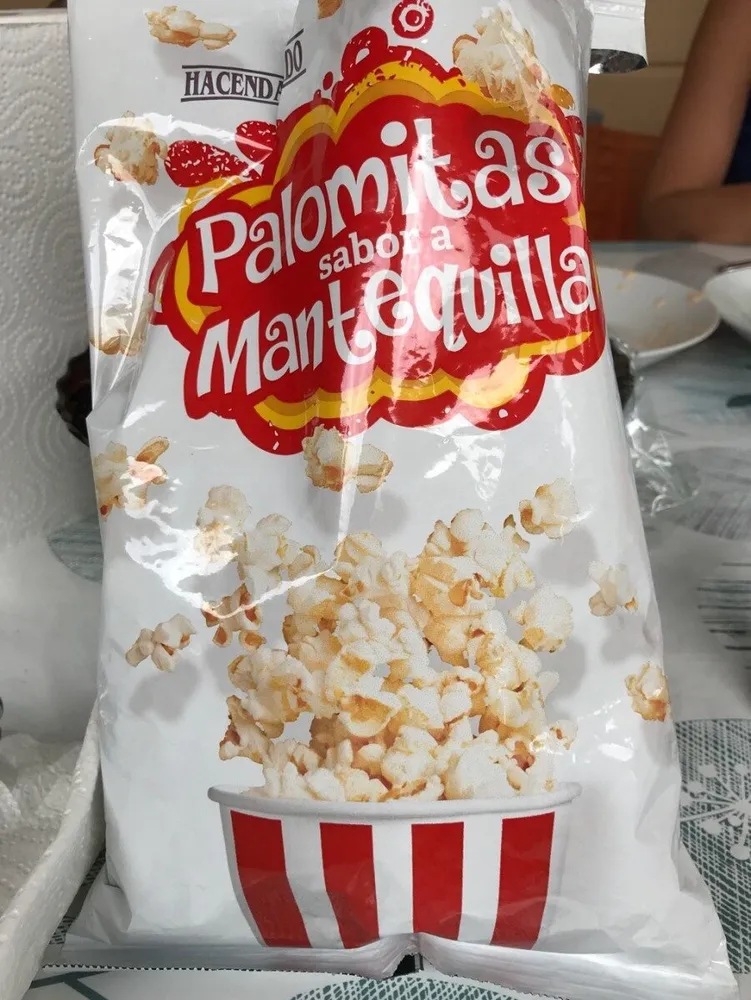 Palomitas sabor a mantequilla