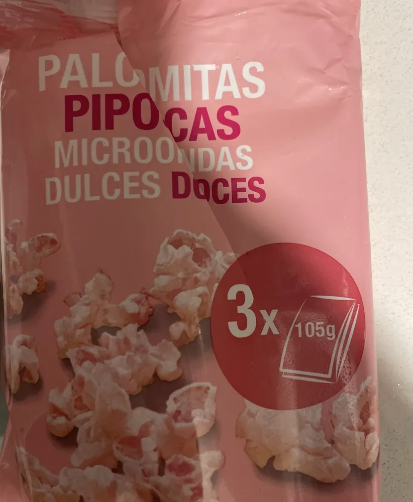 Palomitas dulces microondas