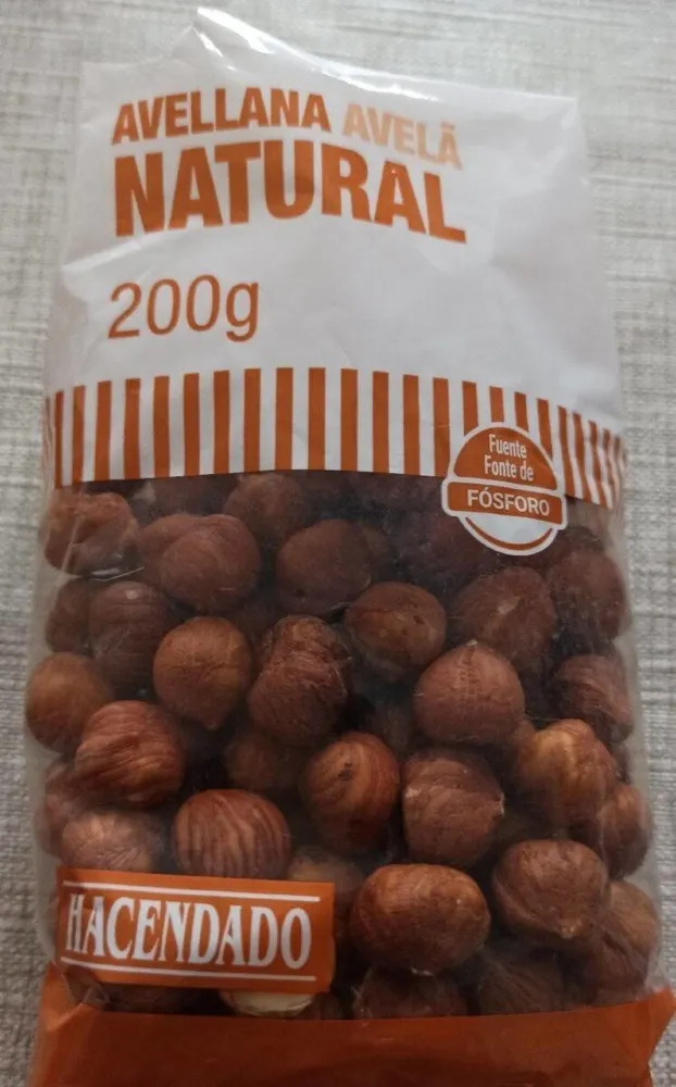 Avellana natural