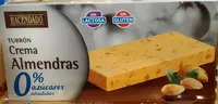 Turrón crema de almendras 0%