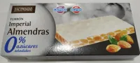 Turrón imperial almendras 0%