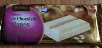 Turrón de chocolate blanco crujiente