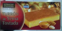 Turrón de yema tostada
