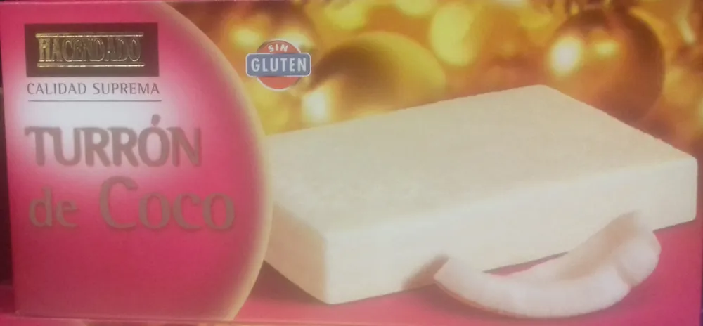 Turrón de coco