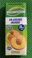 Zumo de melocotón sin azúcares