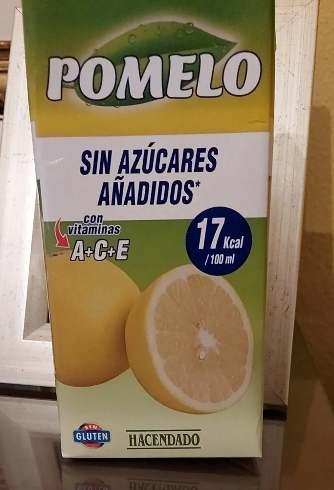 Zumo de pomelo