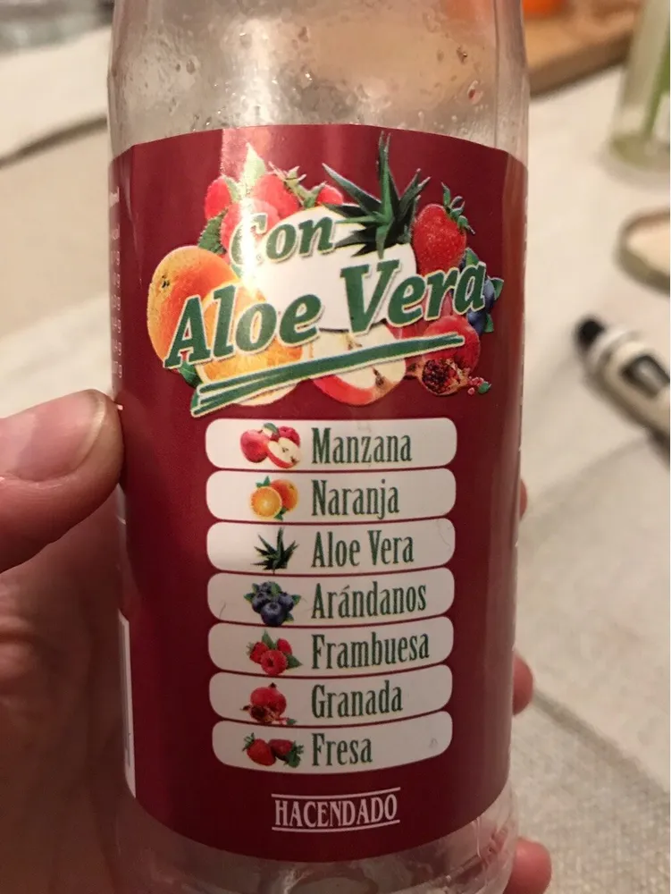 Zumo con aloe vera