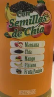 Zumo con semillas de chía
