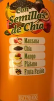 Zumo con semillas de chia