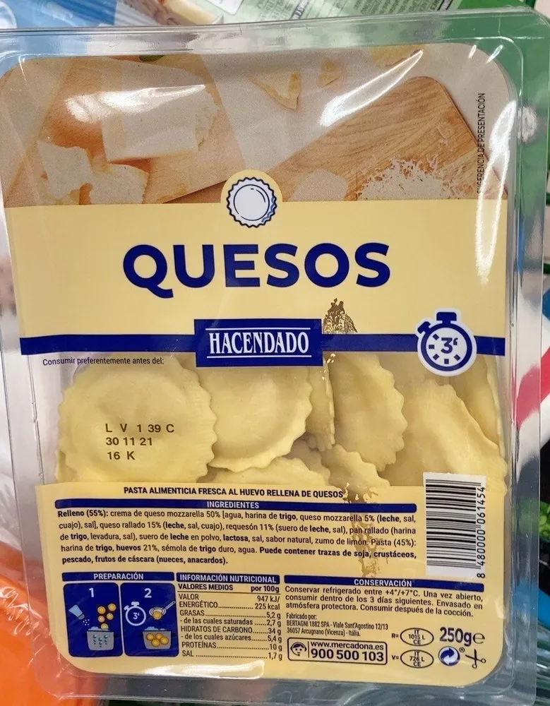 Tortellini quedos